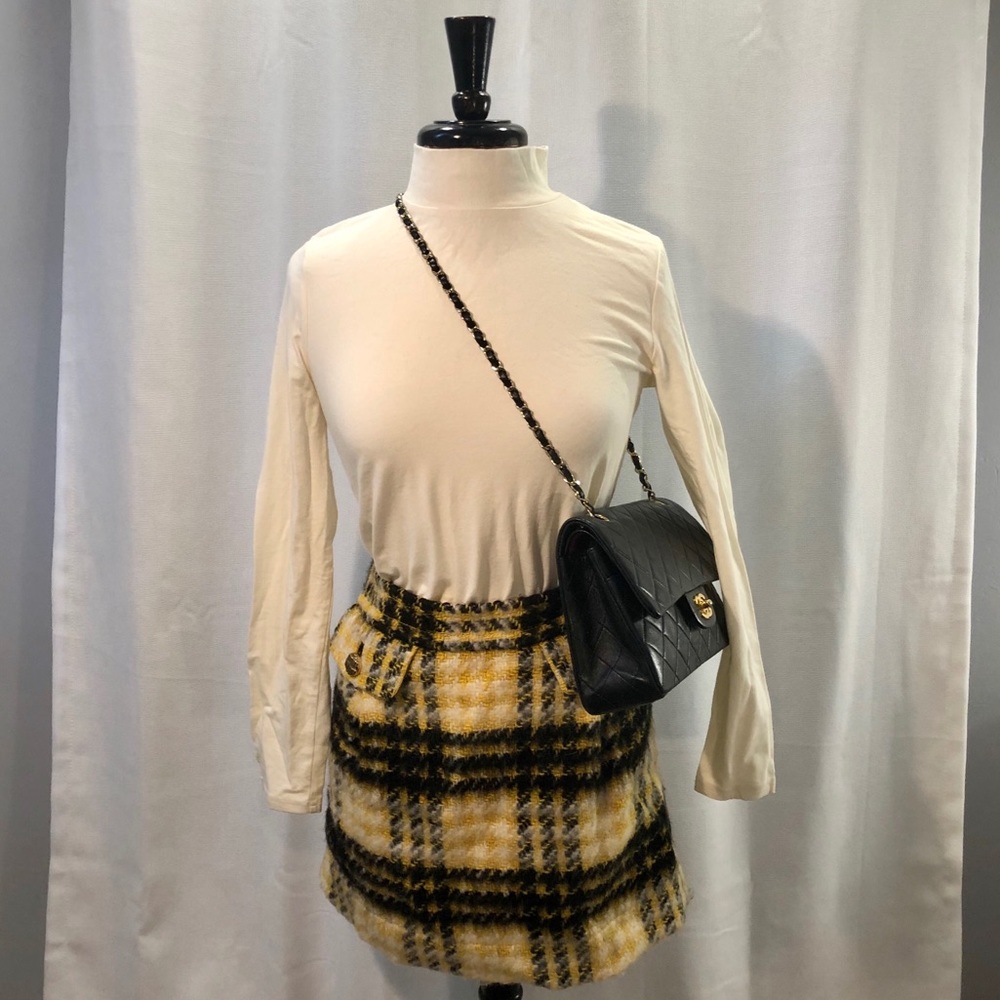 Juicy Couture Skirt & White Turtleneck Set